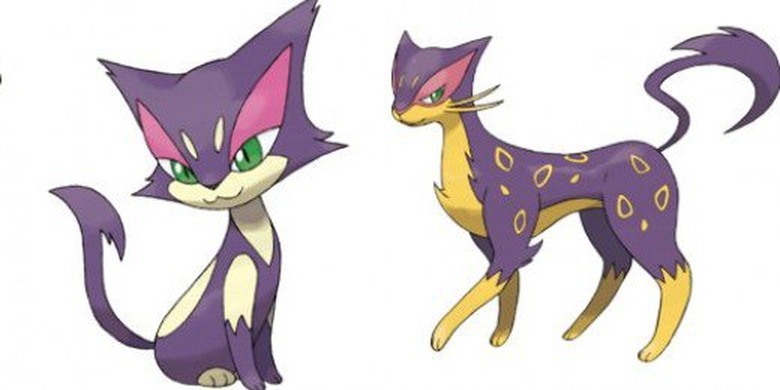 Purrloin / Liepard Pokemon Cats