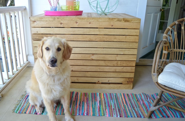 ...How To Make A DIY Wooden Dog Crate Cover