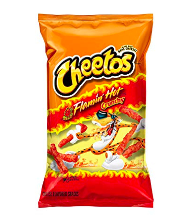 a bag of flamin