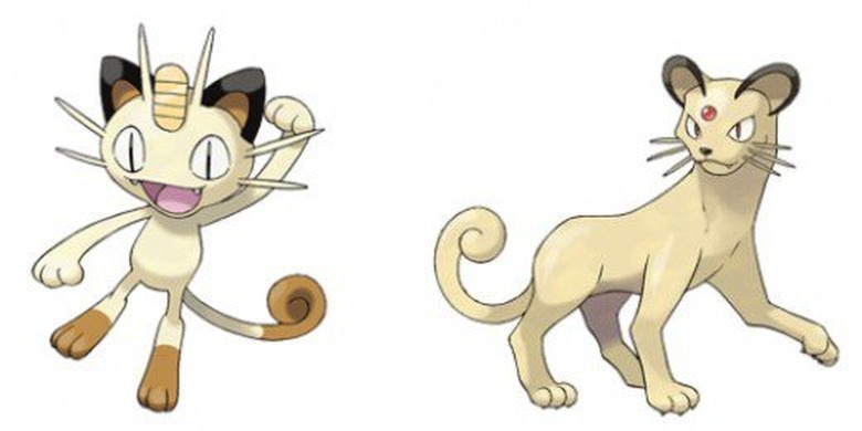 Meowth Pokemon cat