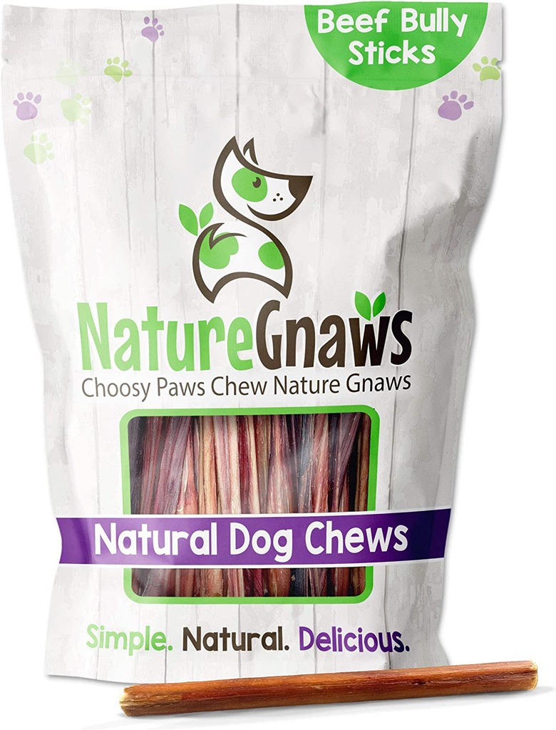 Nature Gnaws Small Bully Sticks 5 - 6-in. Dog Treats