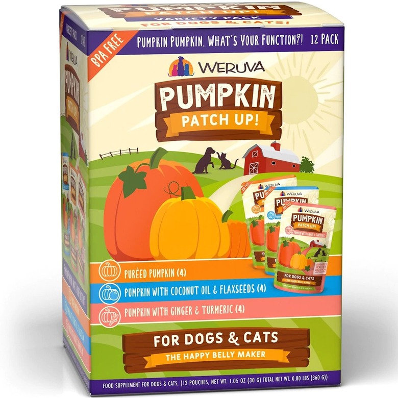 Weruva Pumpkin Patch Up! Pureé Pumpkin Dog and Cat Treats