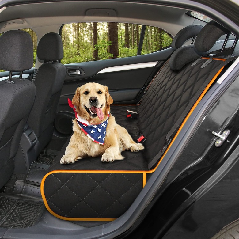 Active Pets Bench Dog Car Seat Cover for Back Seat