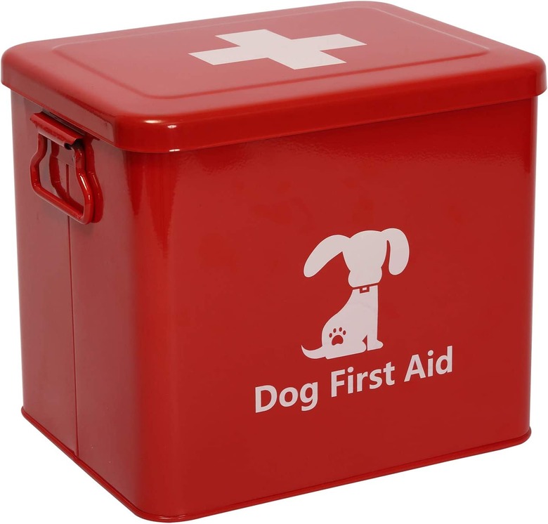 Pet First Aid Storage Bin