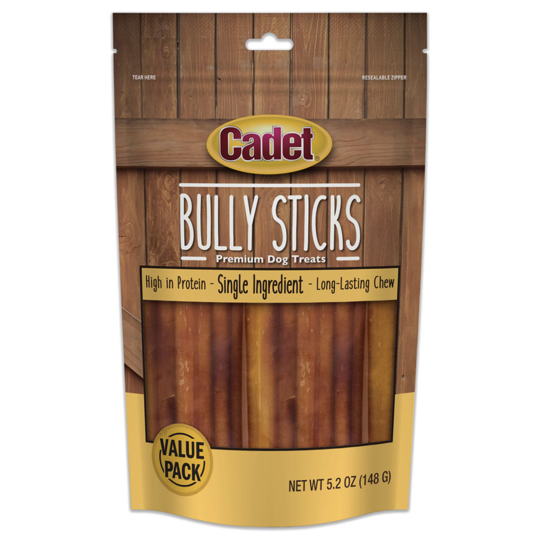 Cadet Bully Sticks Dog Treats 5.2-oz. Value Pack