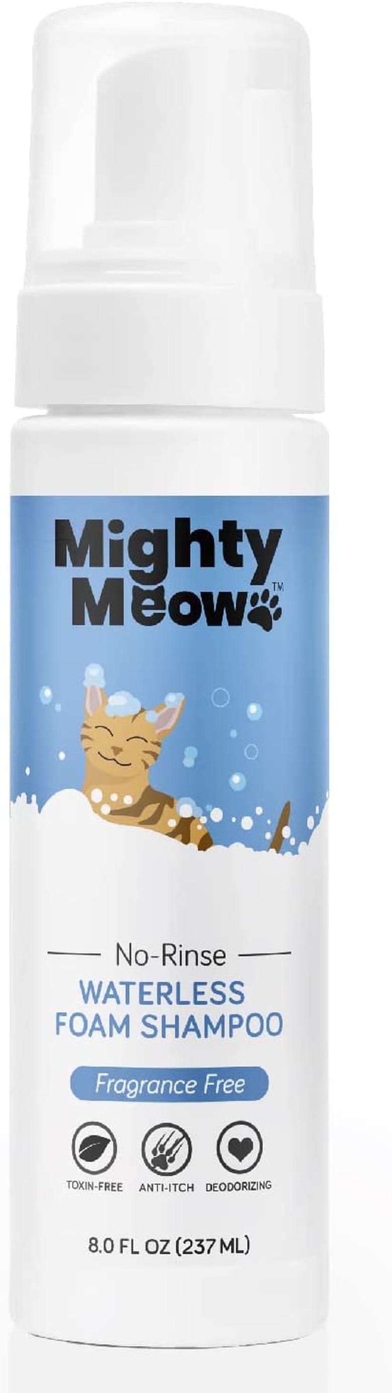 Mighty Meow Waterless Cat Shampoo