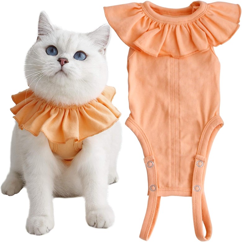 Kukaster Pet Cat Recovery Suit