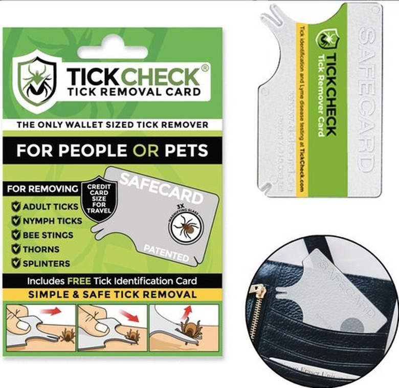 TickCheck Wallet Sized Tick Removal Card