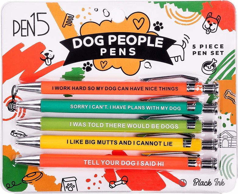 MilkToast Brands Funny Dog People Pens