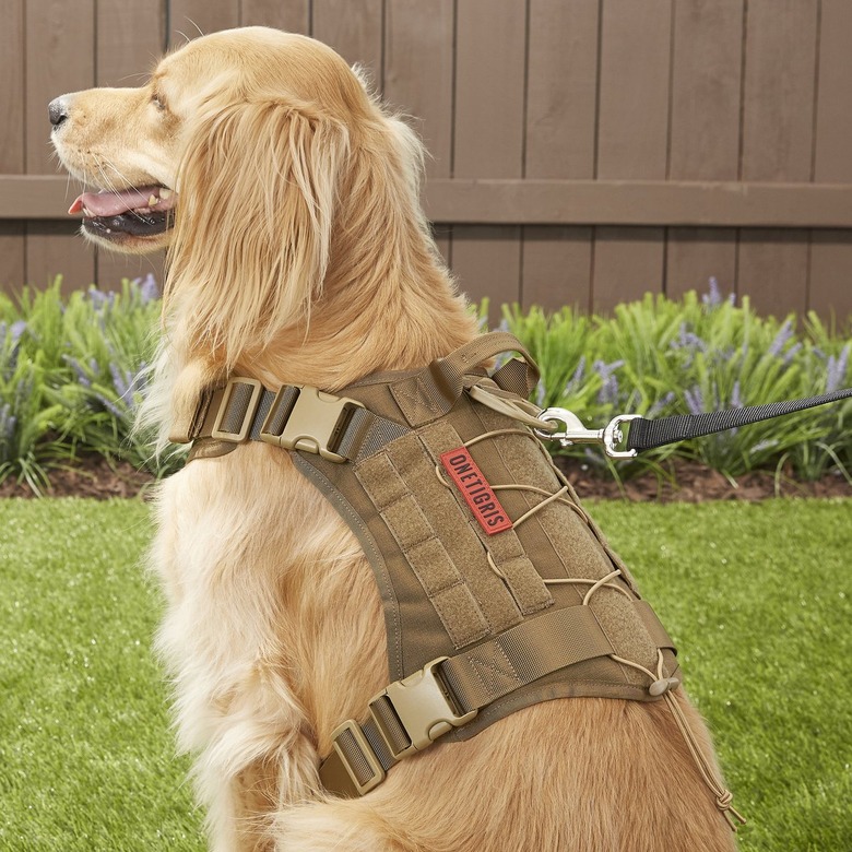 OneTigris Tactical Vest Nylon Front Clip Dog Harness