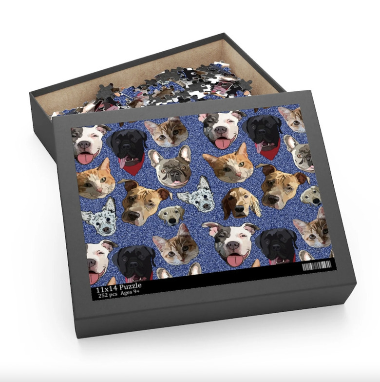 SincerelyHproducts Custom Pet Puzzle, 252-Piece