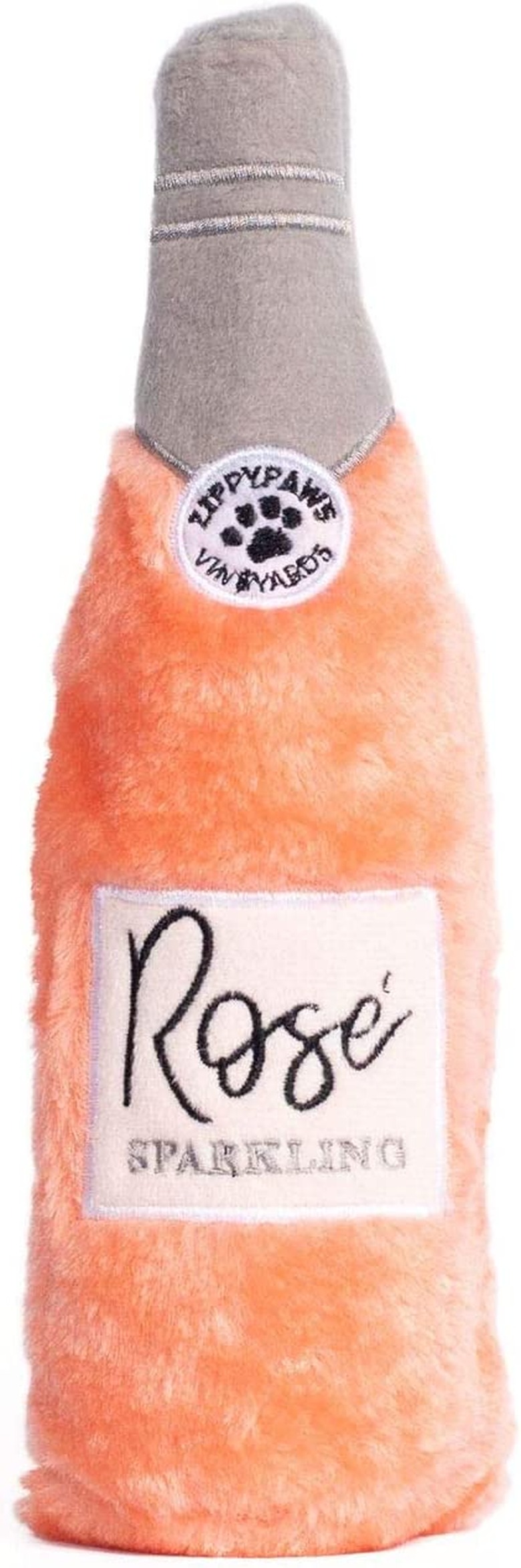 ZippyPaws Rosé Happy Hour Crusherz Dog Toy