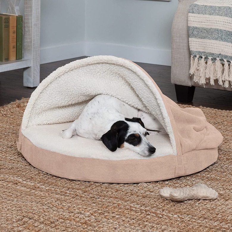 Furhaven Round Orthopedic Dog Bed With Removable Washable Cover