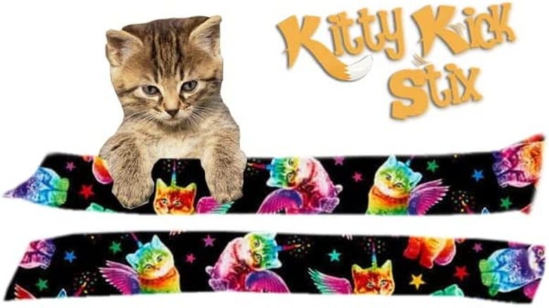 Kitty Kick Stix 15-in. Original Catnip Kicker Toy