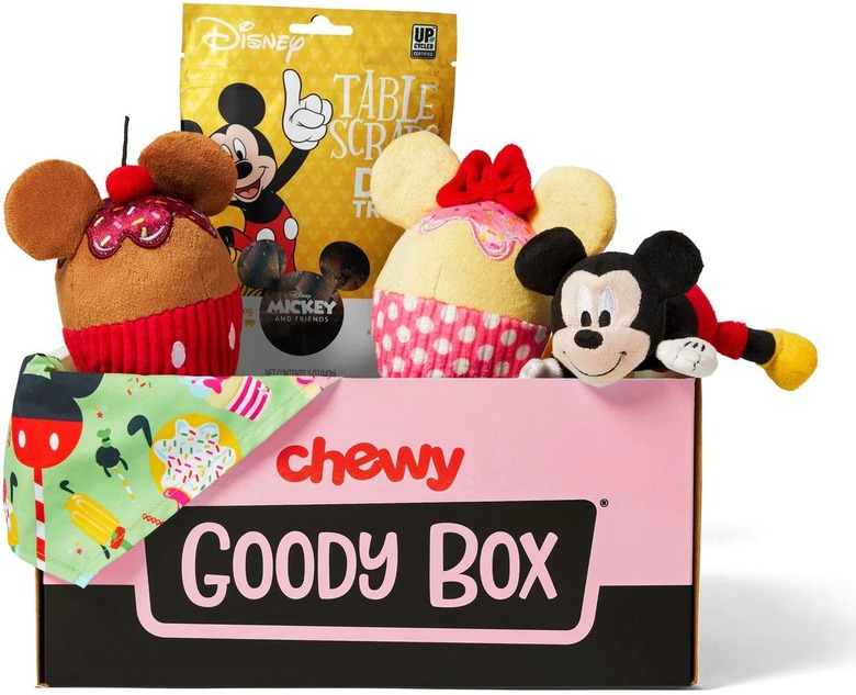 Goody Box Disney Mickey Mouse & Minnie Mouse Dog Box