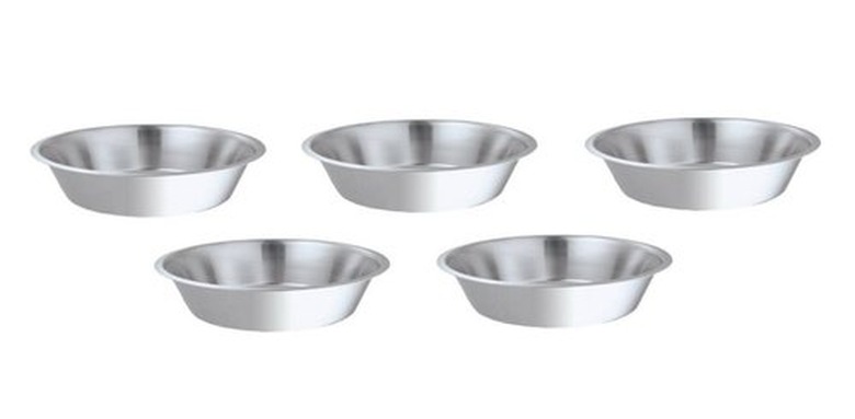 MPP Kitten Low Height Shallow Feeding Bowls, 5-Count