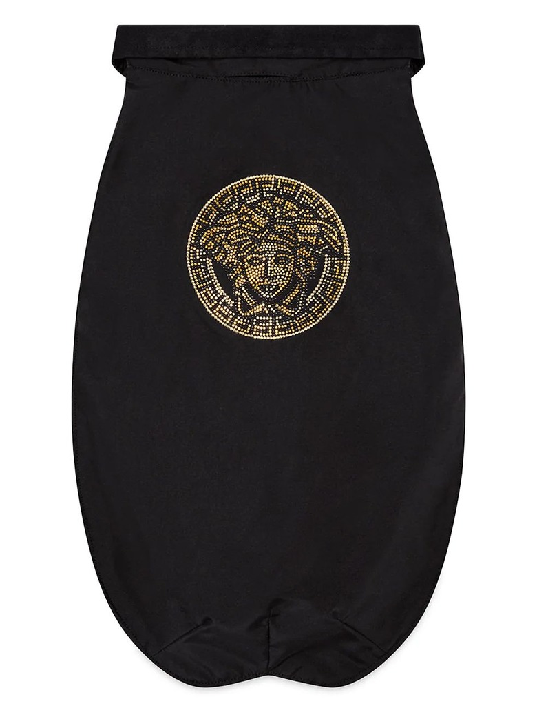 Versace Medusa Embellished Dog Raincoat