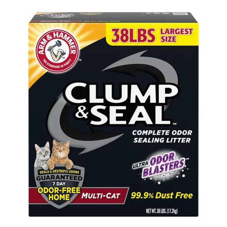 Arm & Hammer Clump & Seal Multi-Cat Complete Odor Sealing Clumping Cat Litter