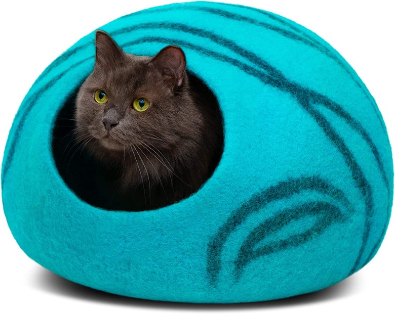 Meowfia Wool Cat Cave