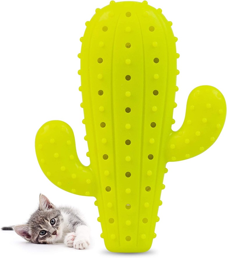 Pet Craft Supply Cactus Interactive Cat Toy