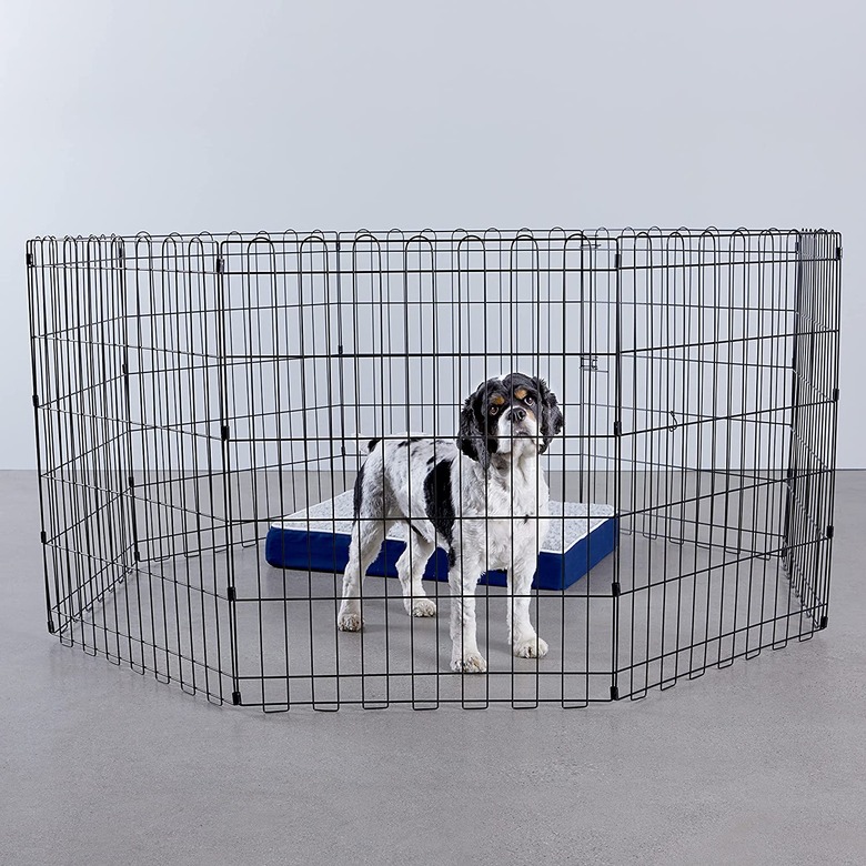 Amazon Basics Foldable Pet Exercise Playpen