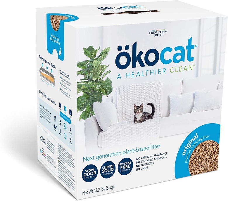 ökocat Natural Wood Cat Litter, 13.2-lb. Box