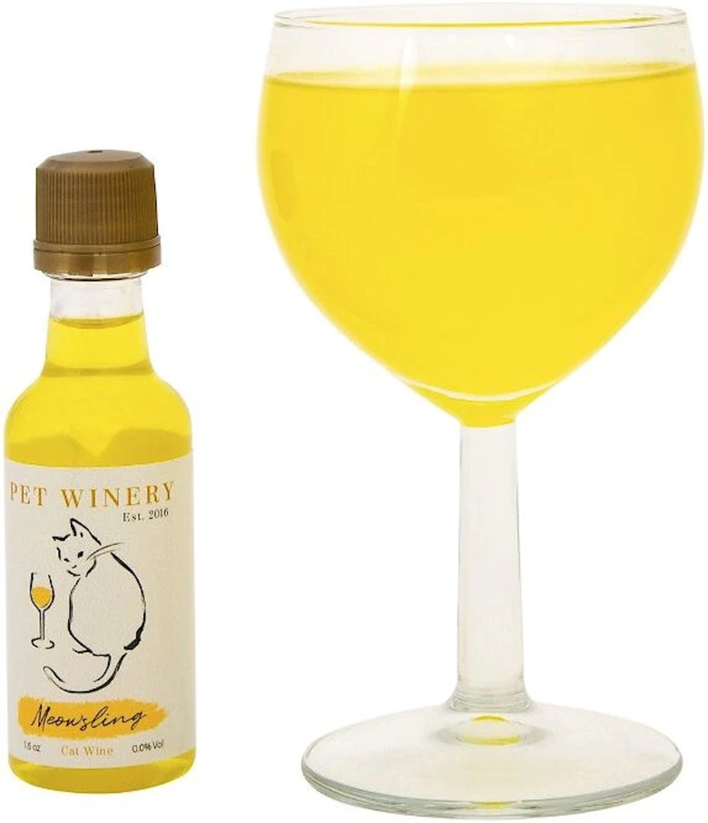 Pet Winery Wine Meowsling Cat Lickable Treat