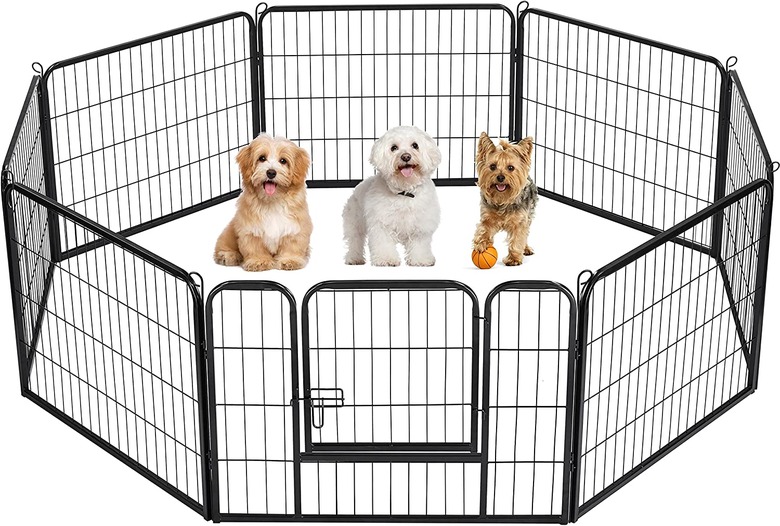 Yaheetech Heavy-Duty Pet Playpen