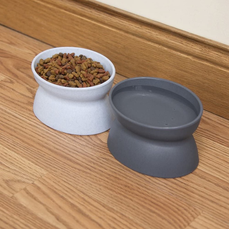 Kitty City Raised Cat Food Bowls