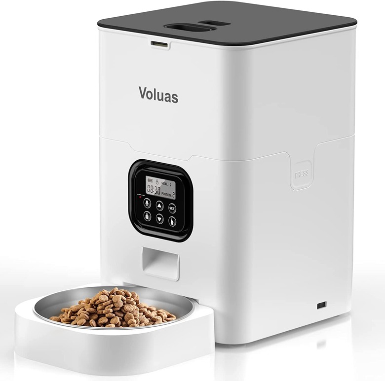 VOLUAS Automatic Pet Feeder for Cats and Dogs