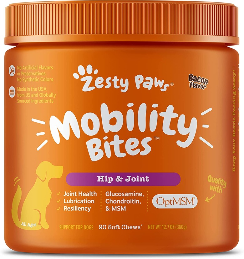 Zesty Paws Glucosamine for Dogs - Hip & Joint Health Soft Chews