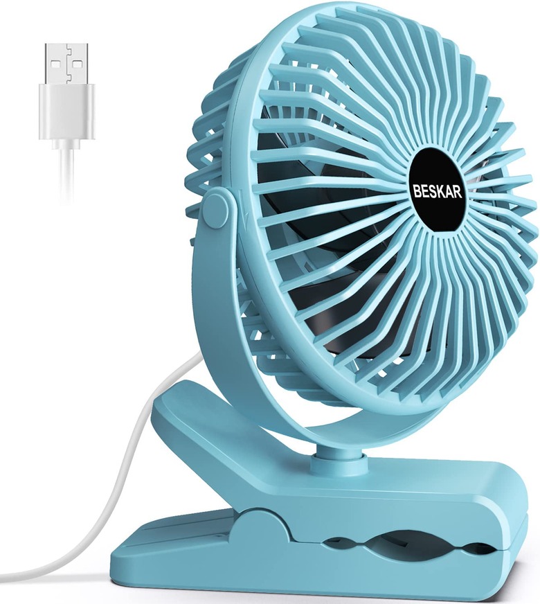 BESKAR 6-in. Clip-On Fan