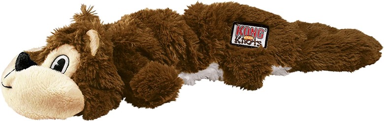 KONG Scrunch Knots Squirrel Dog Toy