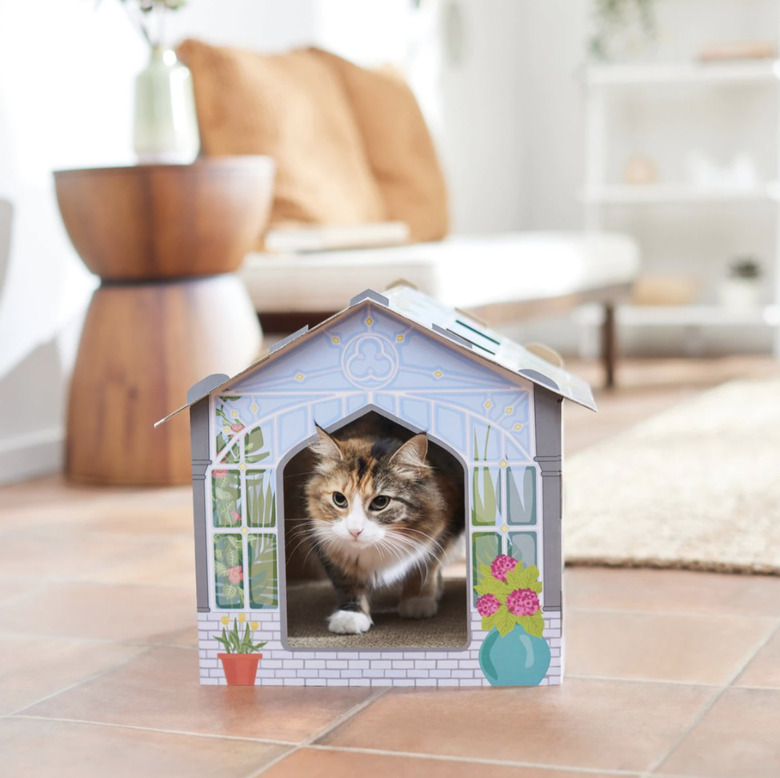 Frisco Greenhouse Cardboard Cat House