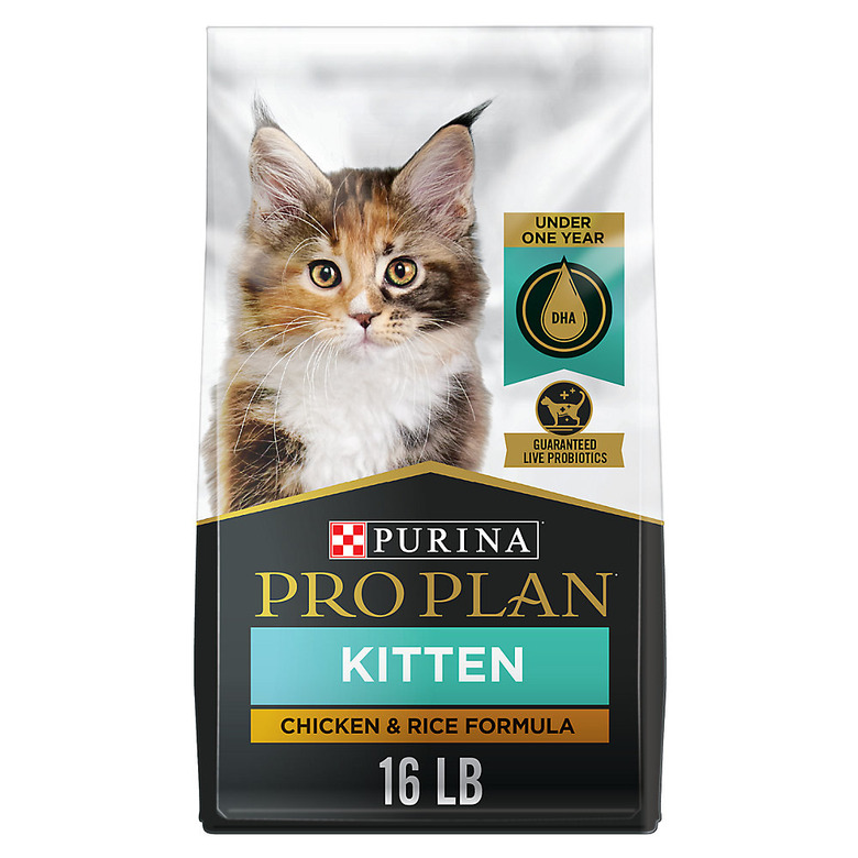  Purina Pro Plan Focus Kitten Dry Cat Food - With Vitamins, High-Protein, Chicken & Rice