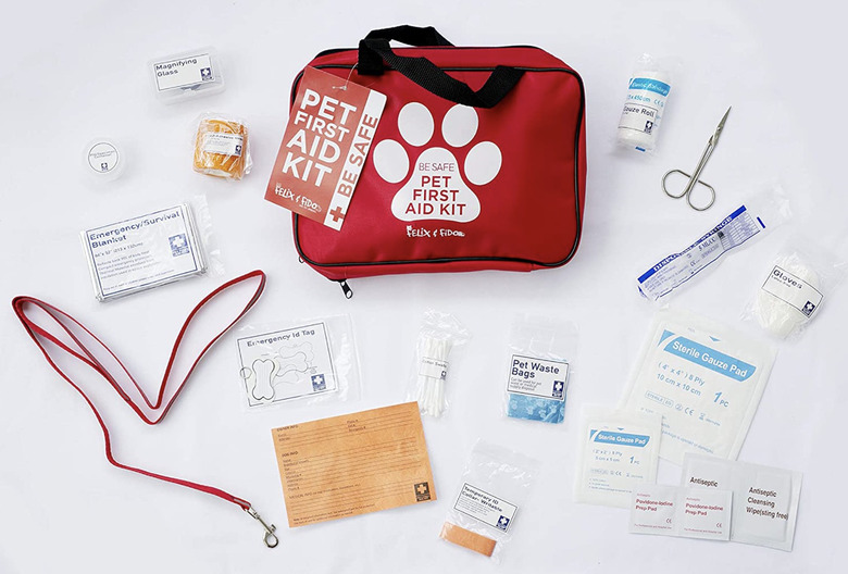 BE SAFE! Pet First Aid Kit, 50 Pieces