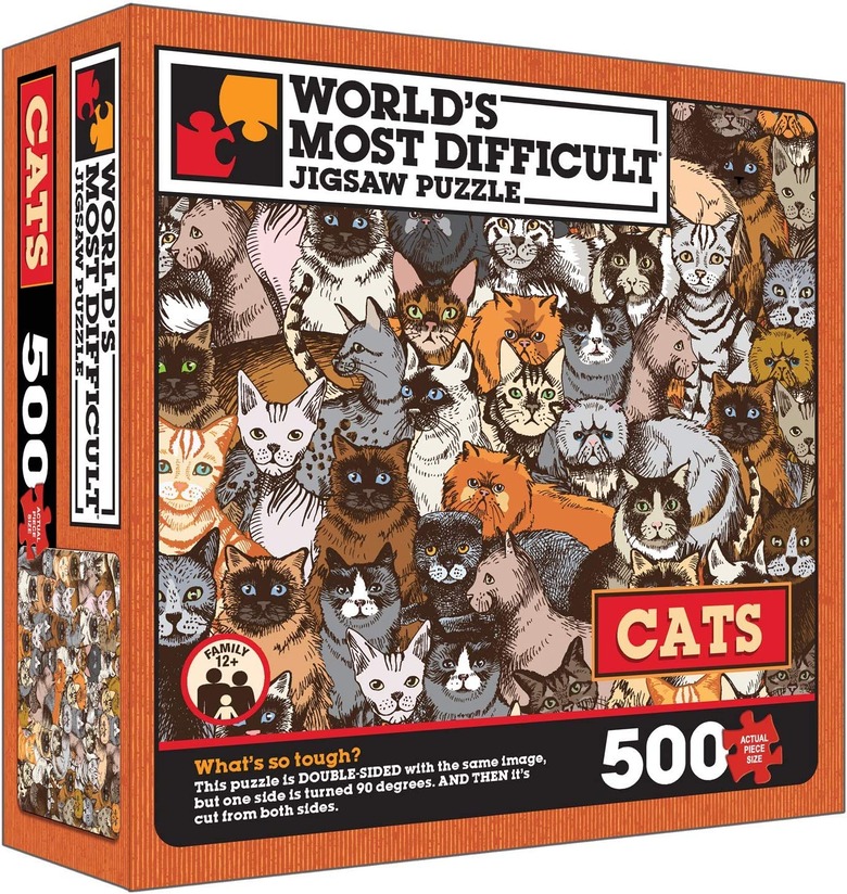 TDC Games World's Most Difficult Jigsaw Puzzle, 500-Piece