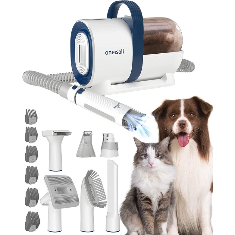 Oneisall Professional Pet Grooming Kit and Vacuum Cleaner