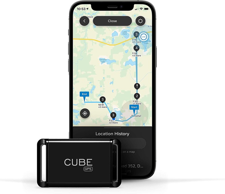 Cube Real-Time GPS Dog and Cat Tracker