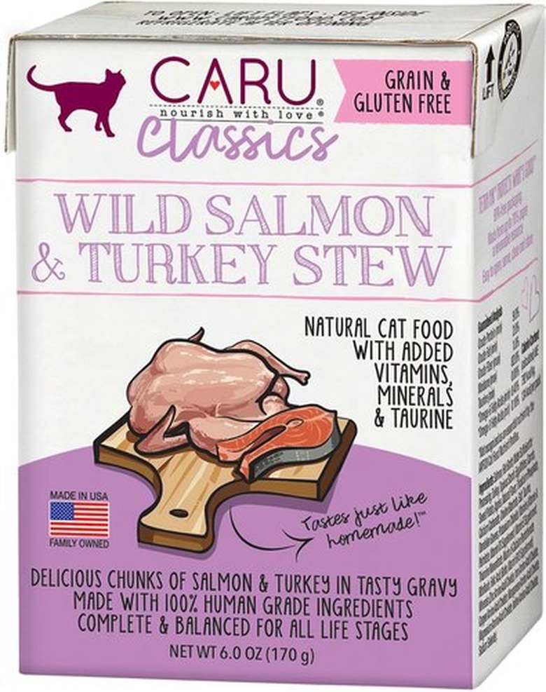 Caru Wild Salmon and Turkey Stew for Cats