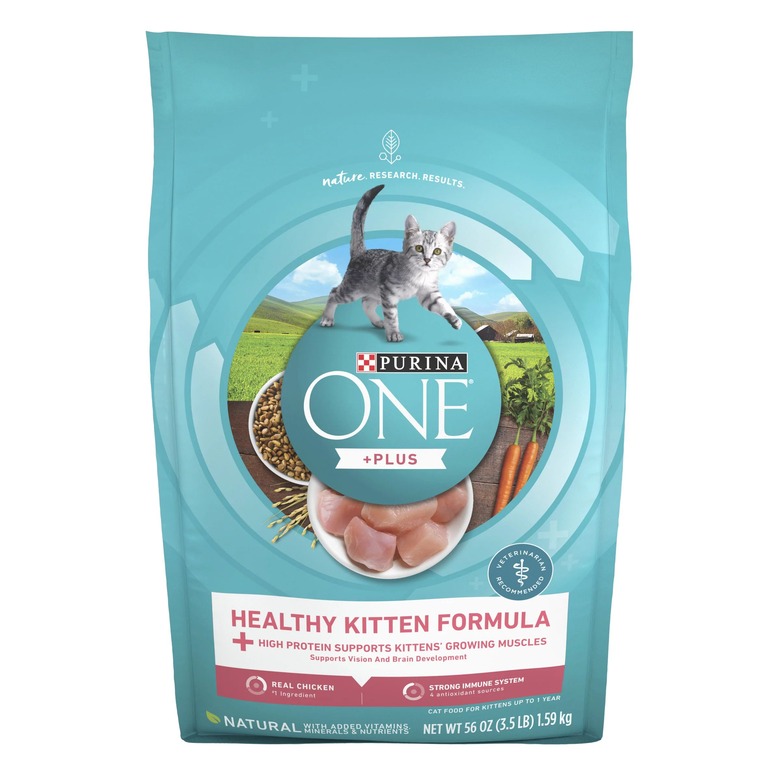 Purina ONE +Plus Healthy Kitten Formula Natural Dry Cat Food