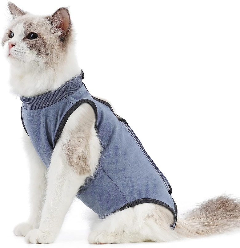 kzrfojy Cat Surgery Recovery Suit Cat Onesie