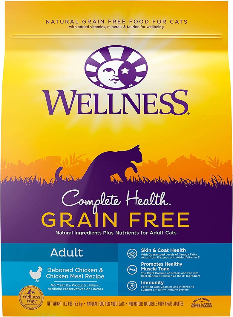 Wellness Complete Health Deboned Cat Food, 11.5-lb. Bag