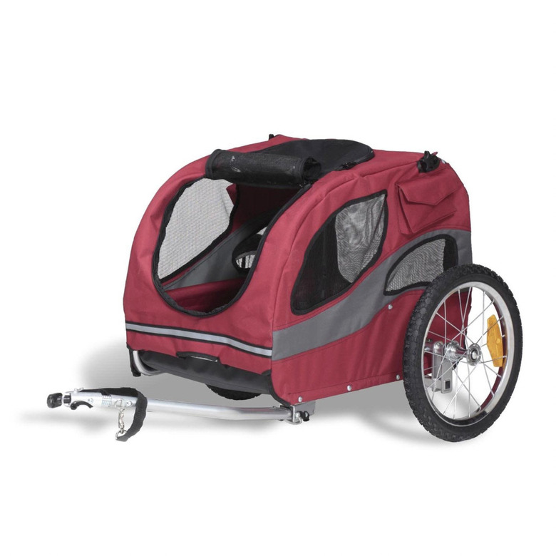 PetSafe Happy Ride Steel Cat and Dog Bicycle Trailer