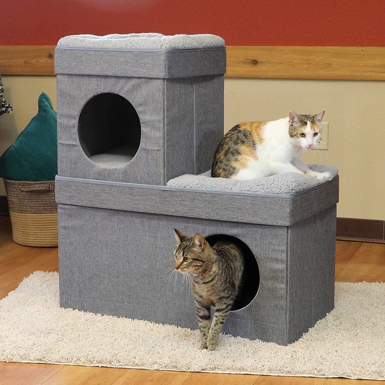 Kitty City Large Stackable Cat Condo