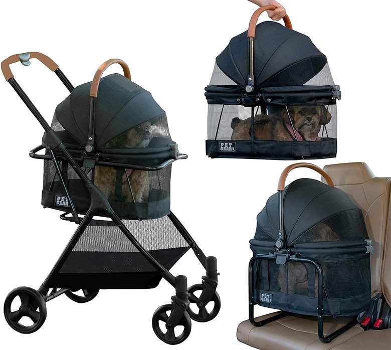 Pet Gear View 360 Stroller, Booster, and Carrier Travel System