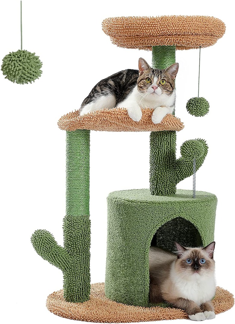 PAWZ Road Cactus Cat Tree, 32-in.