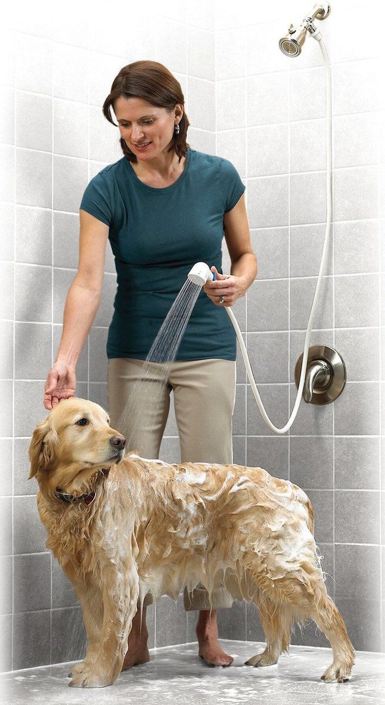 Rinse Ace 3-Way Shower Sprayer Dog Grooming Tool, 8 ft. Hose