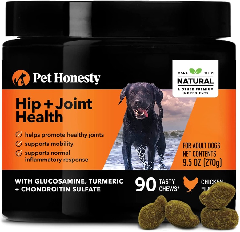 PetHonesty Advanced Hip + Joint Chicken Flavored Soft Chews Joint Supplement for Dogs