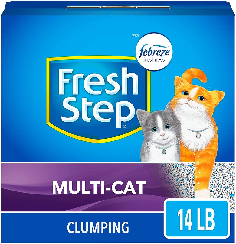 Fresh Step Multi-Cat Scented Clumping Clay Cat Litter, 14-lb. Box